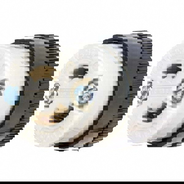 Locking Inlet: Connector, Industrial, ML-1R, 125V, Black & White