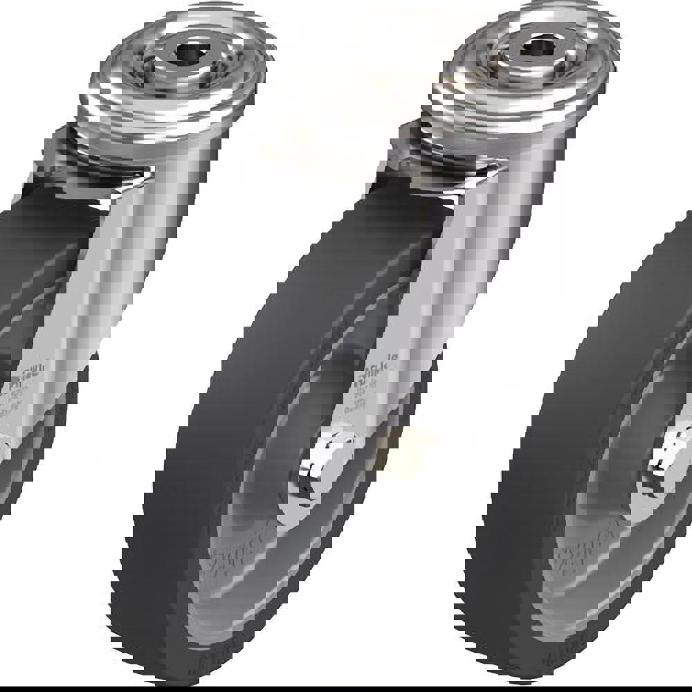 Hollow Kingpin Caster: Swivel, 4