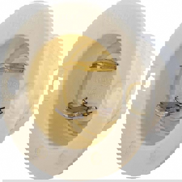 Locking Inlet: Inlet, Industrial, ML-1P, 125V, White