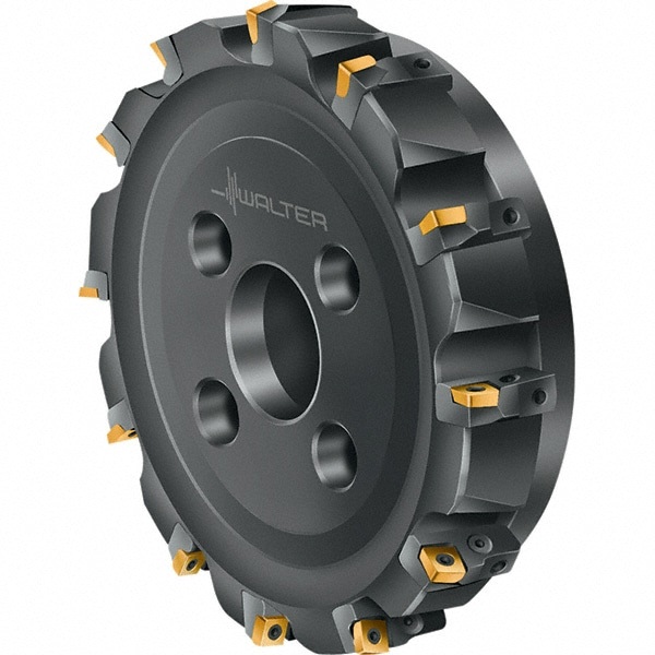 200mm Cut Diam, 60mm Arbor Hole Diam, Indexable Square-Shoulder Face Mill