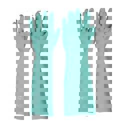 Chemical Resistant Gloves: X-Large, 22 mil Thick, Nitrile-Coated, Nitrile, Unsupported