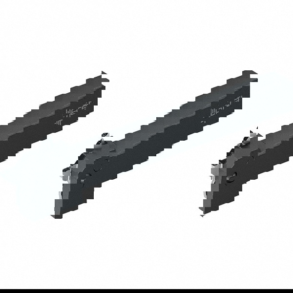 6mm Max Depth, 0.8mm to 0.8mm Width, External Left Hand Indexable Grooving Toolholder