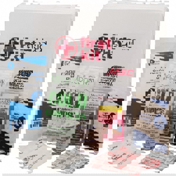 Sportsmen's First Aid Kit: 34 Pc, for 25 People