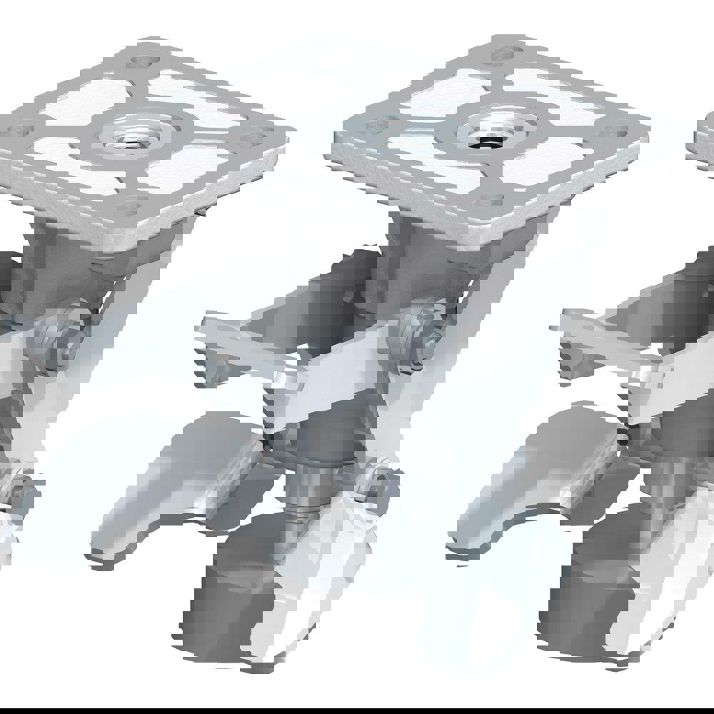 Floor Locks; Retracted Height: 5.5625 ; Extended Height: 7.06 ; Top Plate Size: 5-1/2 x 4-5/16 ; Bolt Hole Spacing: 4-1/8 x 2-31/32-3-5/32 ; Attaching Bolt Size: 0.50 ; UNSPSC Code: 31162800