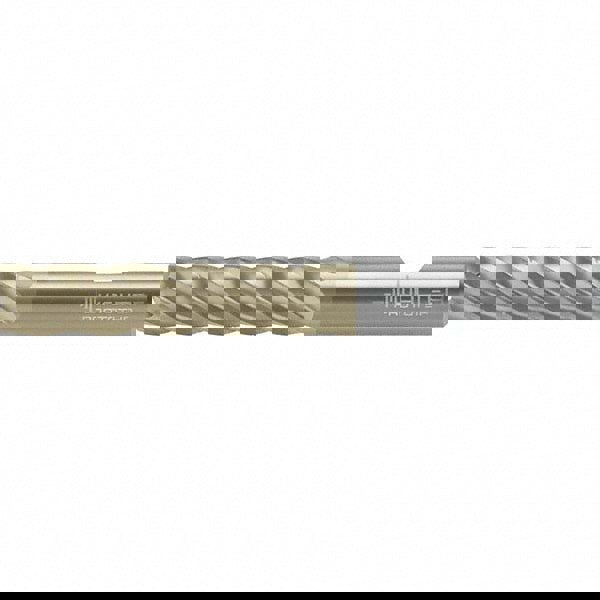 Corner Radius End Mill: 8 mm Dia, 34 mm LOC, 0.4 mm Radius, 5 Flutes, Solid Carbide