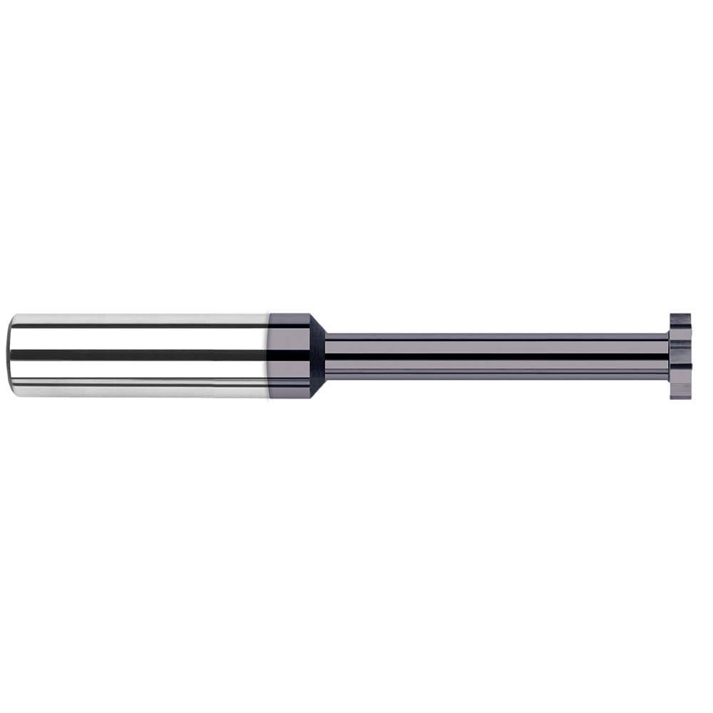 Woodruff/Keyseat Cutters; Connection Type: Shank ; Cutter Material: Solid Carbide ; Cutter Diameter (Inch): 1/8 ; Cutter Diameter (Decimal Inch): 0.1250 ; Tooth Configuration: Straight ; Cutting Width (Inch): 1/16