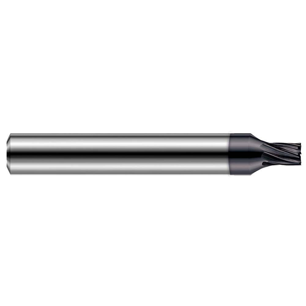 Square End Mills; Mill Diameter (Decimal Inch): 0.1870 ; Mill Diameter (Inch): 3/16 ; Number Of Flutes: 7 ; End Mill Material: Solid Carbide ; Length of Cut (Decimal Inch): 0.1500 ; Shank Diameter (Inch): 1/4