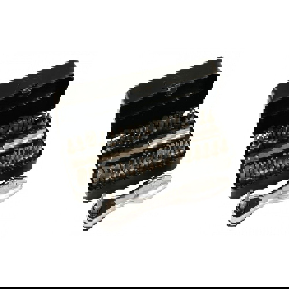 Screwdriver Insert Bit Set: Hex Phillips, Slotted, Square & Torx