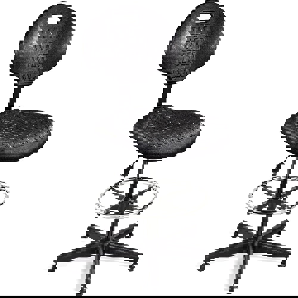 Task Chair: Polyurethane, Adjustable Height, 21 to 31