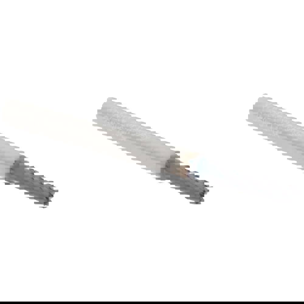 Square End Mill: 3/32'' Dia, 3/8'' LOC, 1/8'' Shank Dia, 1-1/2'' OAL, 4 Flutes, Solid Carbide