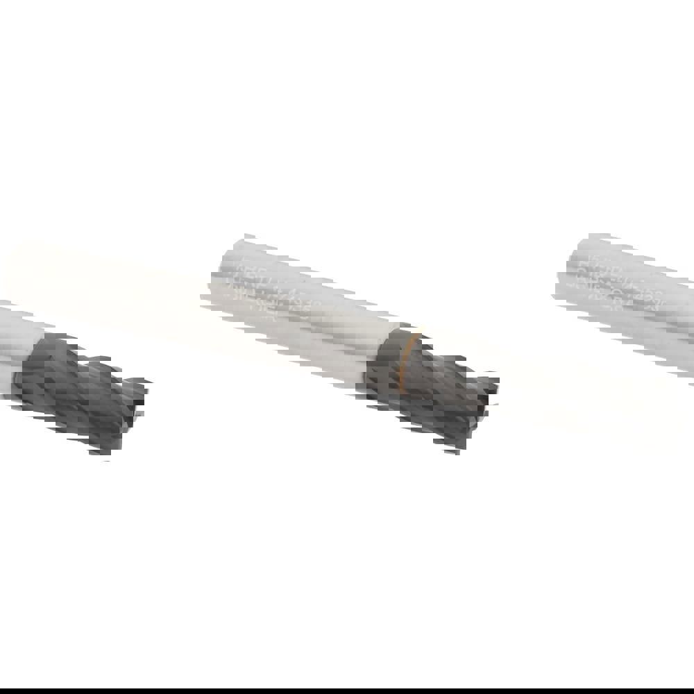 Square End Mill: 1/4'' Dia, 3/4'' LOC, 1/4'' Shank Dia, 2-1/2'' OAL, 4 Flutes, Solid Carbide