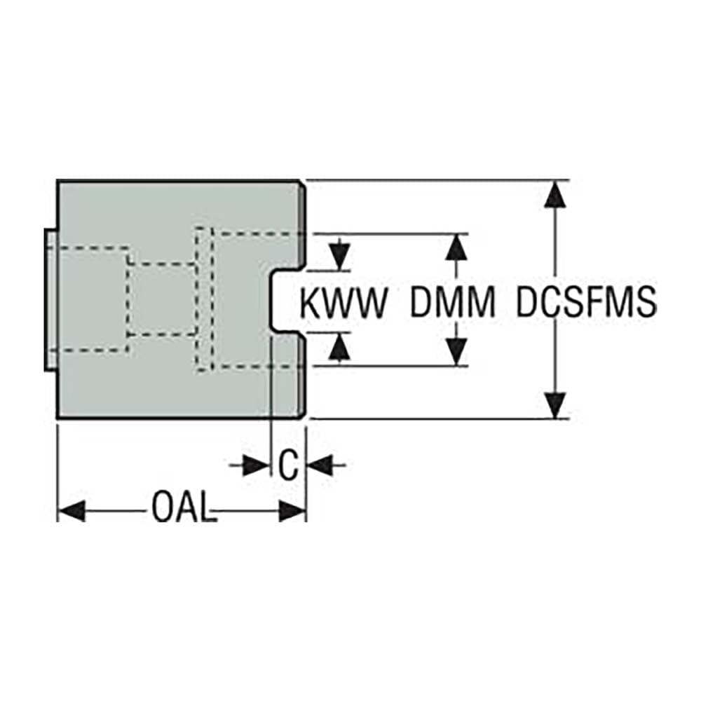 Slotting Cutter Adapter
