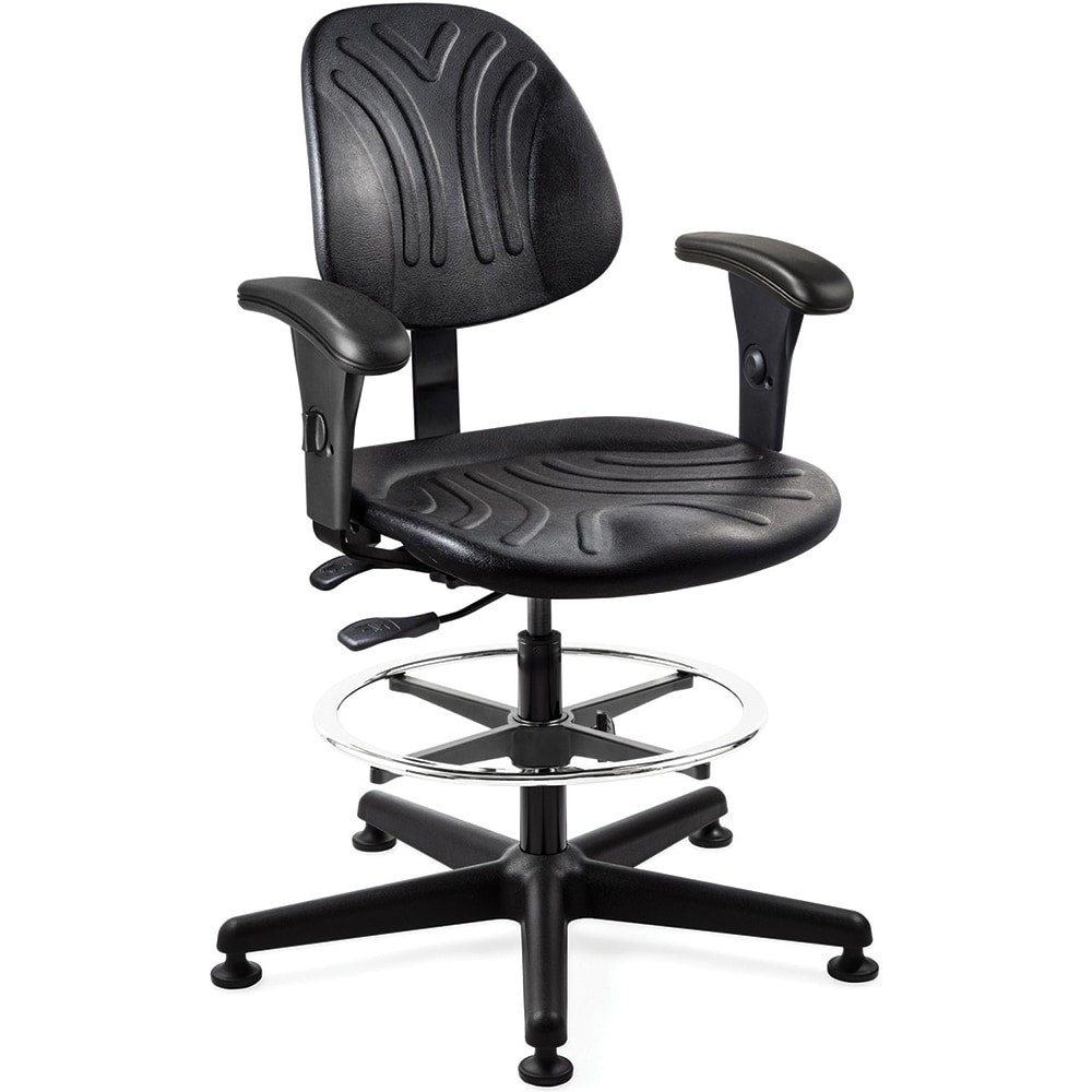 Task Chair: Polyurethane, Adjustable Height, 21 to 31