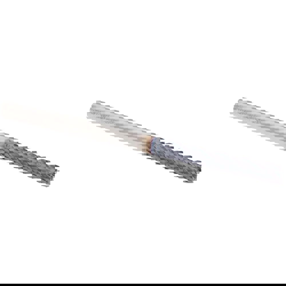 Square End Mill: 3/16'' Dia, 1-1/8'' LOC, 3/16'' Shank Dia, 3'' OAL, 4 Flutes, Solid Carbide