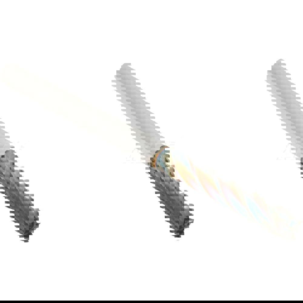 Square End Mill: 1/8'' Dia, 3/4'' LOC, 1/8'' Shank Dia, 2-1/4'' OAL, 4 Flutes, Solid Carbide