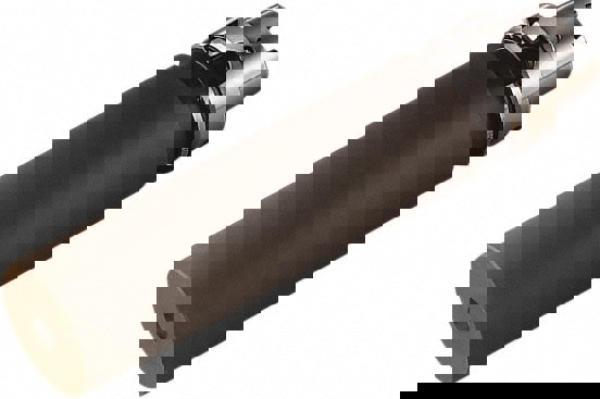 Rotary Tool Holder Blank: Taper Shank, HSK100A Taper, 3.74