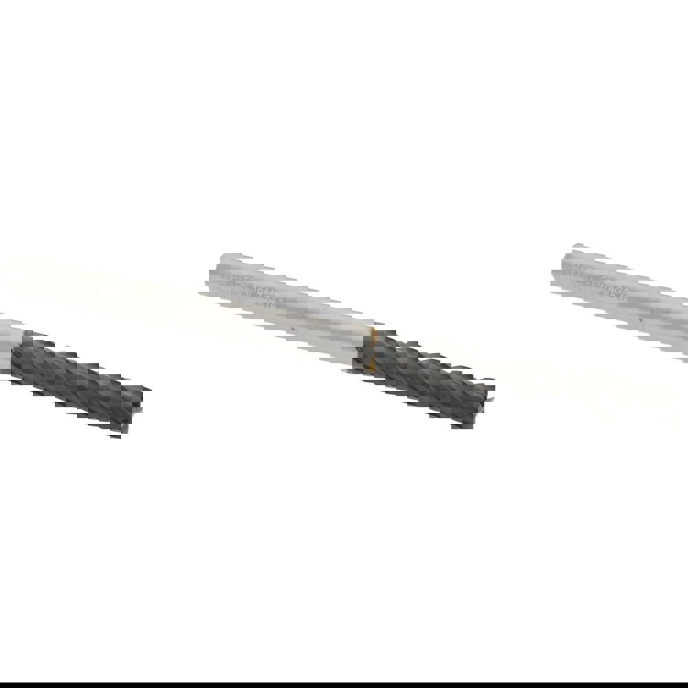 Square End Mill: 3/16'' Dia, 1-1/8'' LOC, 3/16'' Shank Dia, 3'' OAL, 4 Flutes, Solid Carbide