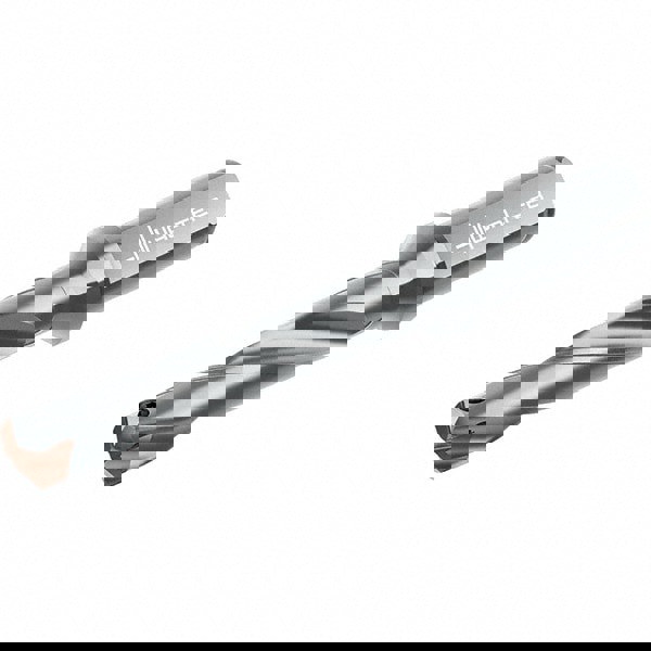 Replaceable-Tip Drill: 13 to 13.99 mm Dia, 67 mm Max Depth, 5/8