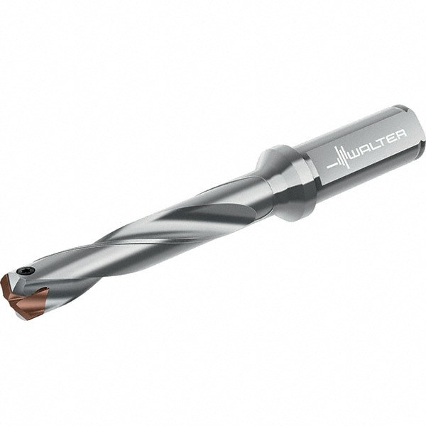 Replaceable-Tip Drill: 19 to 19.99 mm Dia, 98 mm Max Depth, 3/4