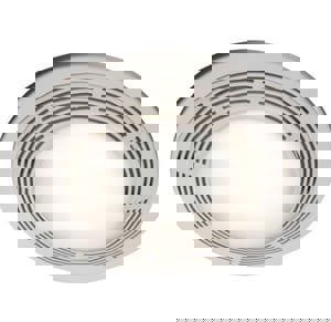 CCY 100 FAN/LGHT/NIGH W/ RND GRL WH