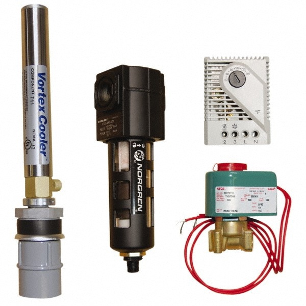 400 BTU per Hour, Vortex Enclosure Cooler with Thermostat