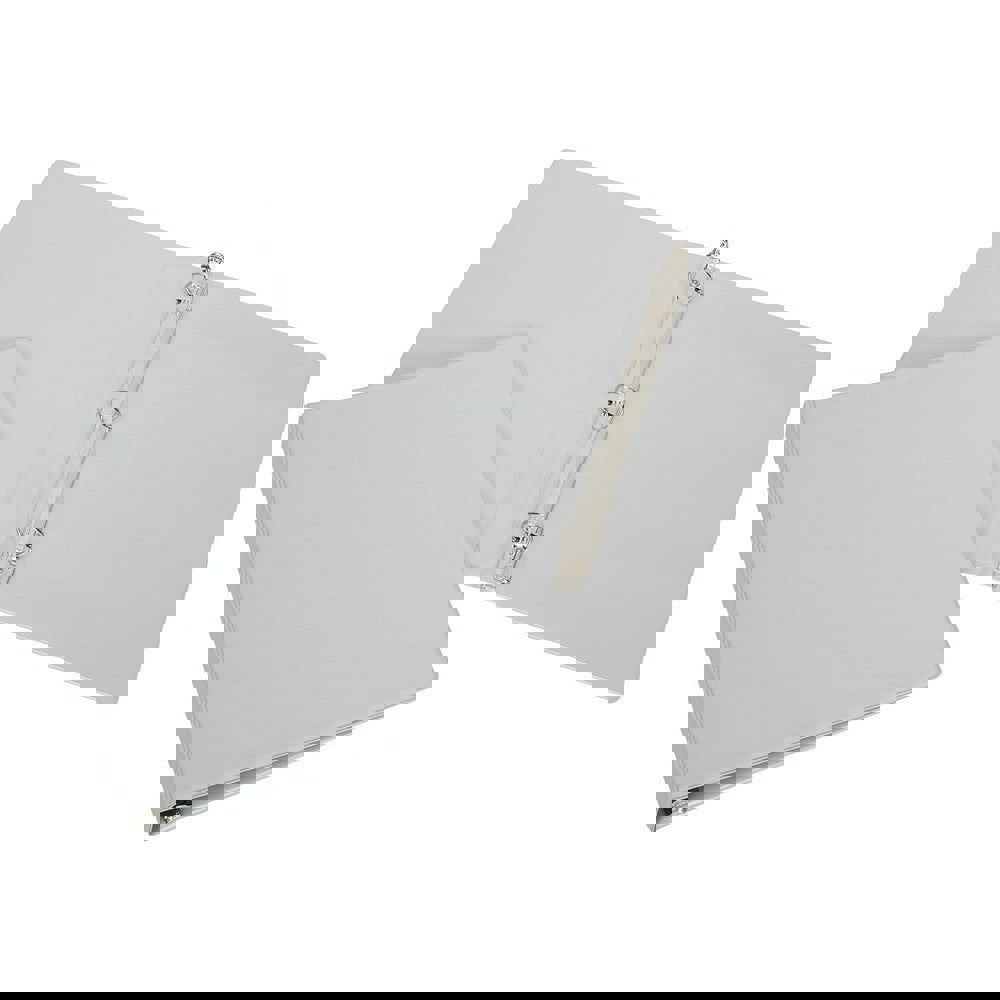 BINDER, ROUND RING, POCKETS, GRAY, 1