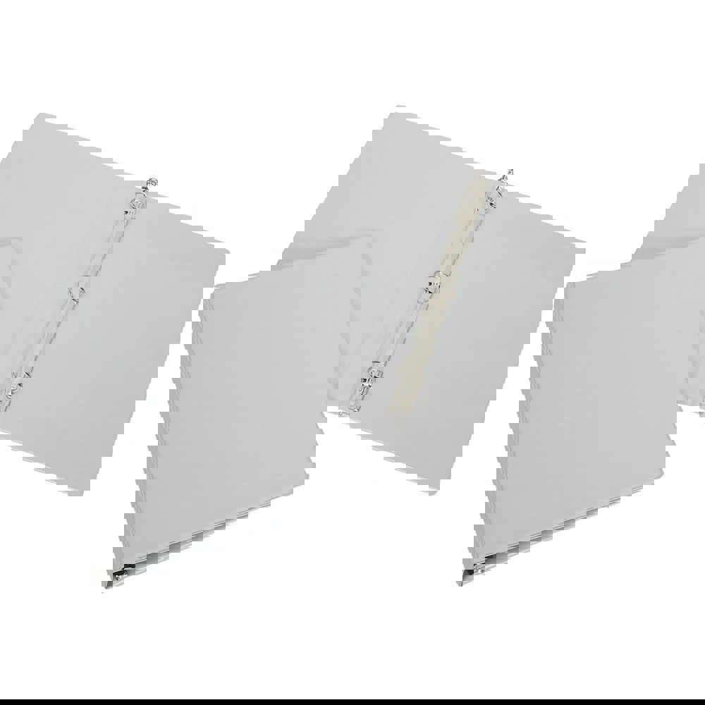 BINDER, ROUND RING, VINYL, GRAY 2