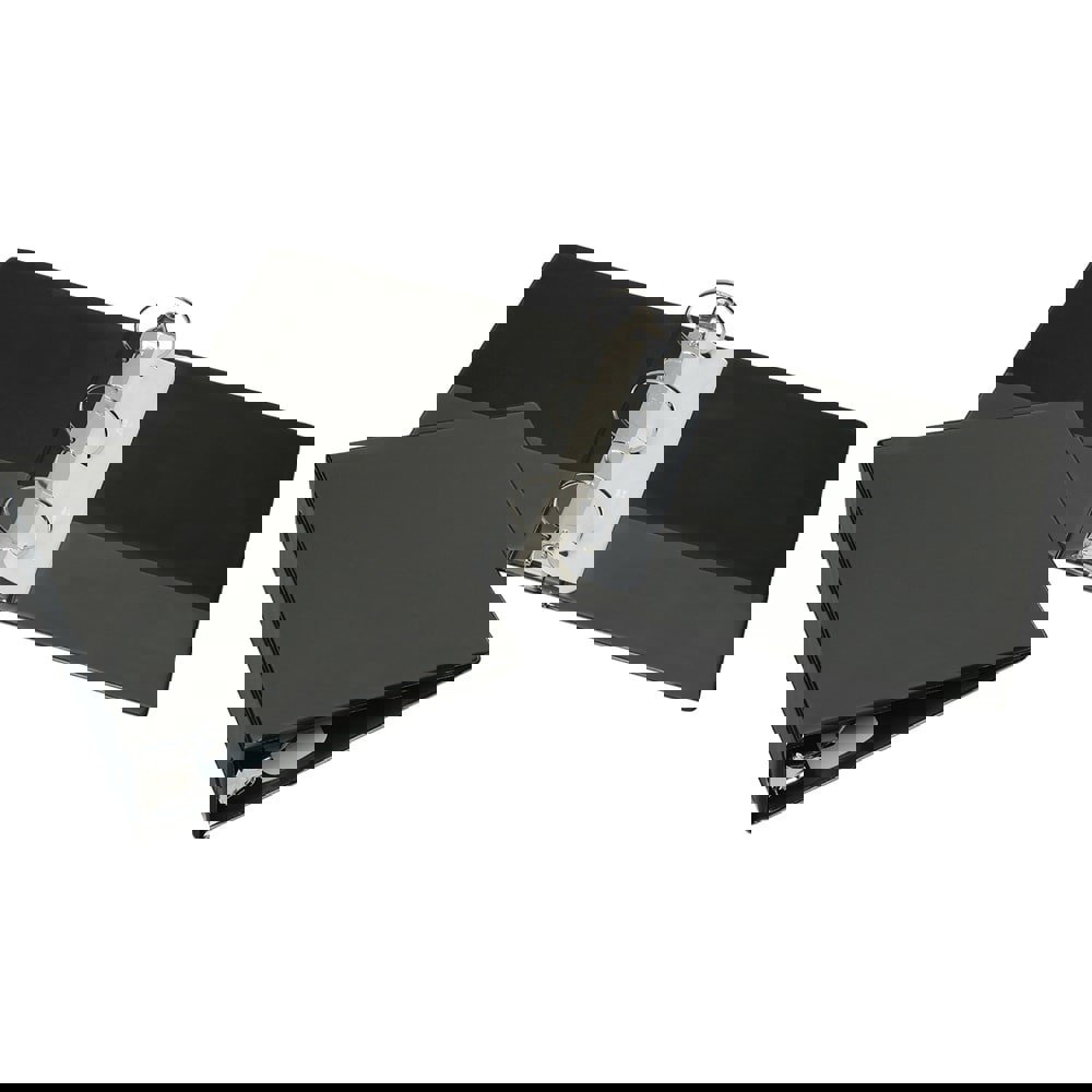 Ring Binders; Binder Type: 3 Hole Binder ; Color: Black ; Ring Material: Vinyl ; UNSPSC Code: 44122003