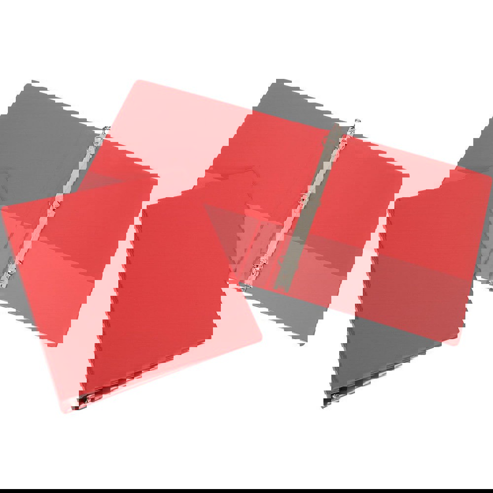 3 Hole Binder: Red