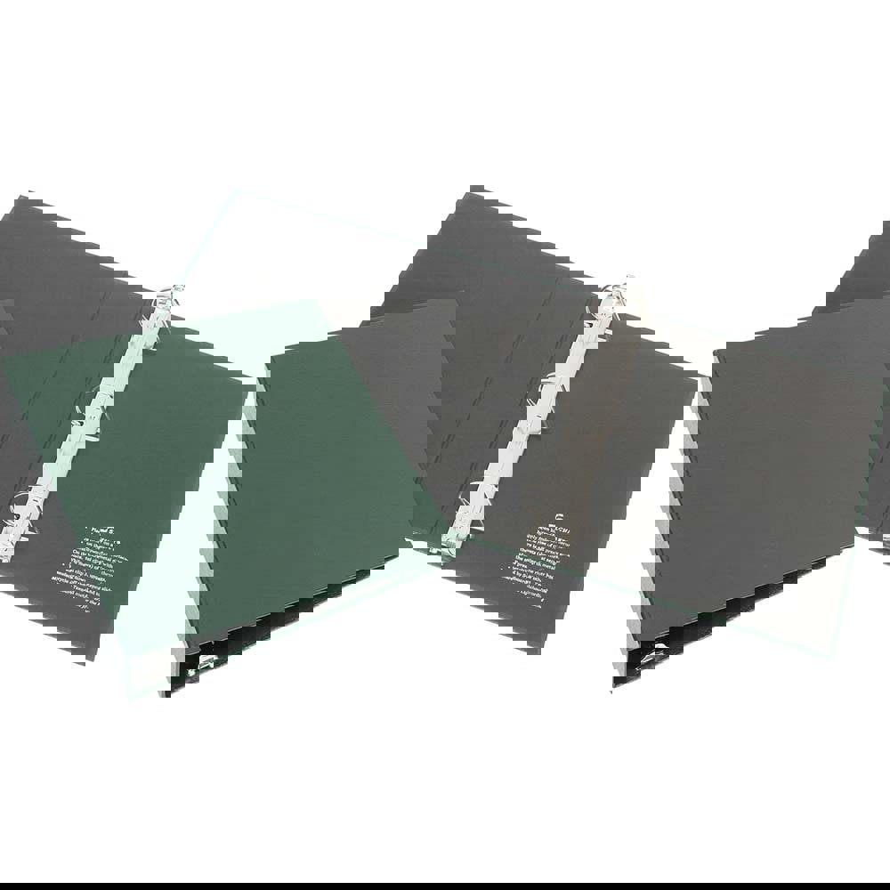 Ring Binders; Binder Type: 3 Hole Binder ; Color: Green ; Ring Material: Vinyl ; UNSPSC Code: 44122003