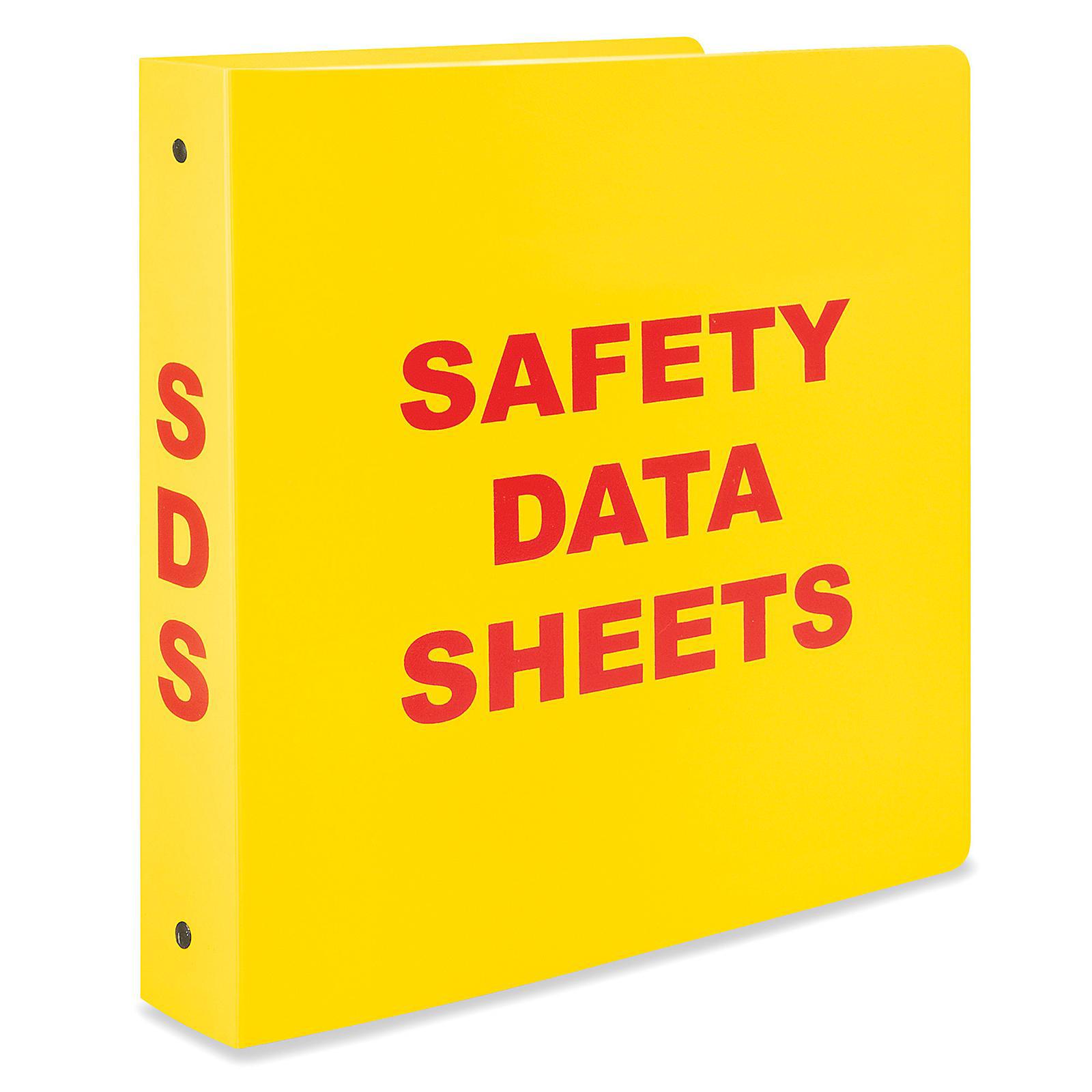 Ring Binder: Right to Know/SDS