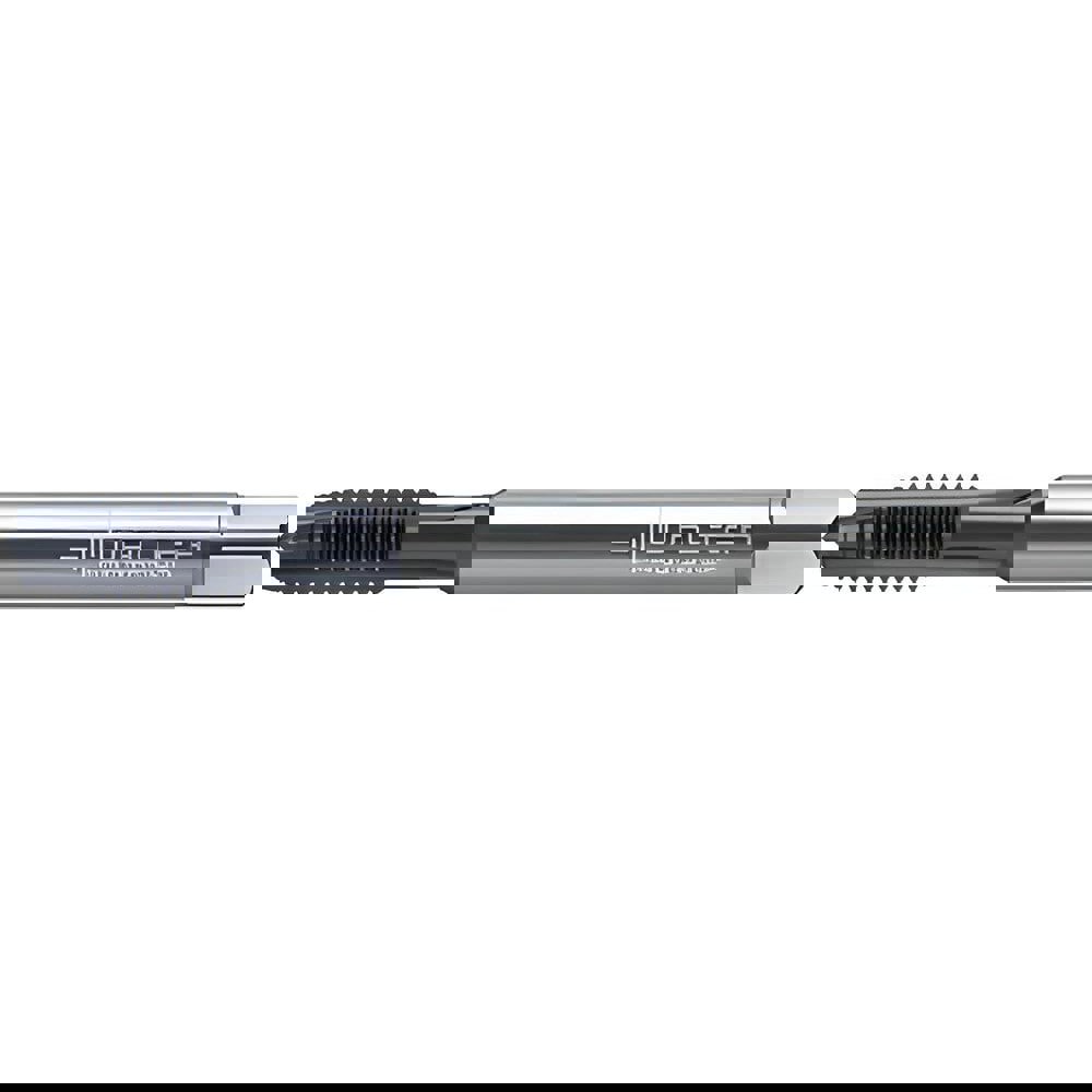 Spiral Point Tap: #10-32 UNF, 3 Flutes, Plug Chamfer, 3B Class of Fit, High-Speed Steel-E-PM, TiCN Coated