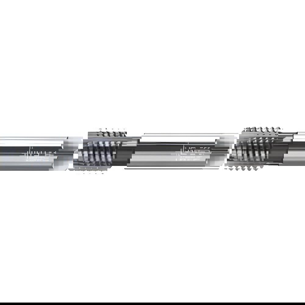 Spiral Point Tap: 5/8-18 UNF, 4 Flutes, Plug Chamfer, 2B Class of Fit, High-Speed Steel-E-PM, TiCN Coated