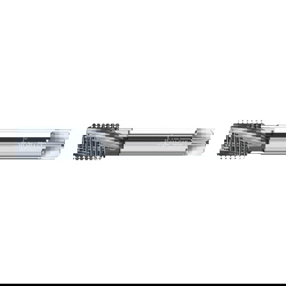 Spiral Flute Tap: 7/16-20 UNC, 4 Flutes, 3B Class of Fit, High Speed Steel, TiN Coated