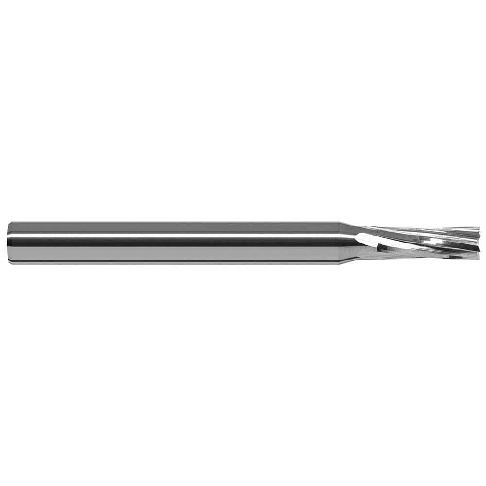 Square End Mills; Length of Cut (Decimal Inch): 1.0000 ; Length of Cut (Inch): 1 ; Shank Diameter (Inch): 1/8 ; Shank Diameter (Decimal Inch): 0.1250 ; Overall Length (Decimal Inch): 2.5000 ; Overall Length (Inch): 2-1/2