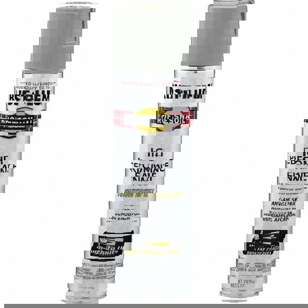 Rustproof Enamel Spray Paint: Stainless Steel, Gloss, 15 oz