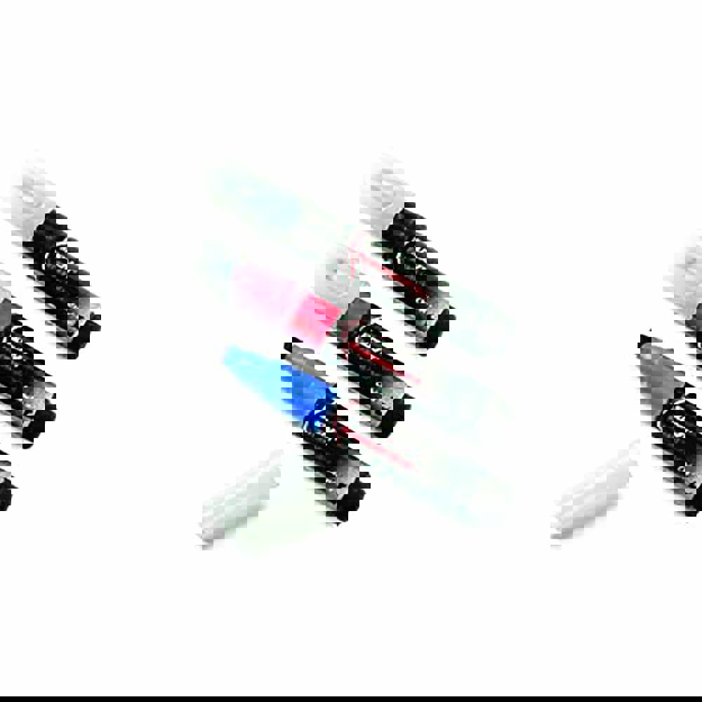 Permanent Marker: Black, Blue & Red, Water-Based