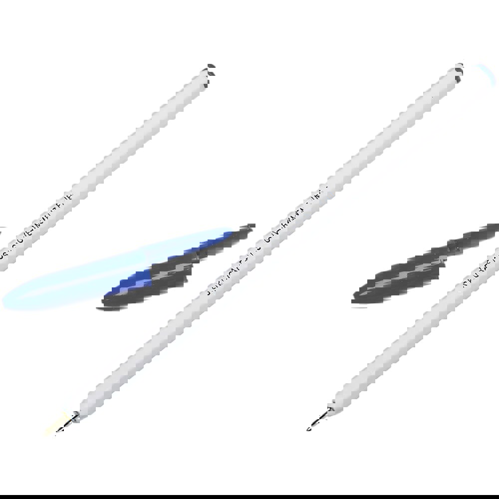 Ball Point Pen: Fine Tip, Blue Ink