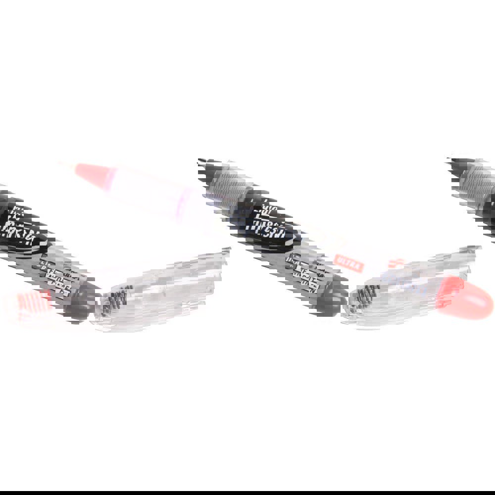 MARKER, EXTRA FINE POINT, RED