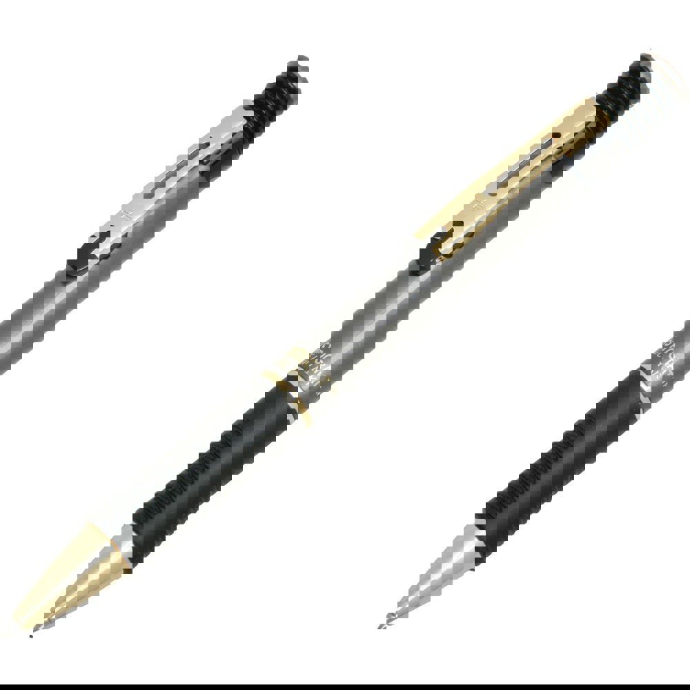 PEN, GEL, ARISTOCRAT, PEARL GRAY BARREL, BLACK INK, MEDIUM POINT