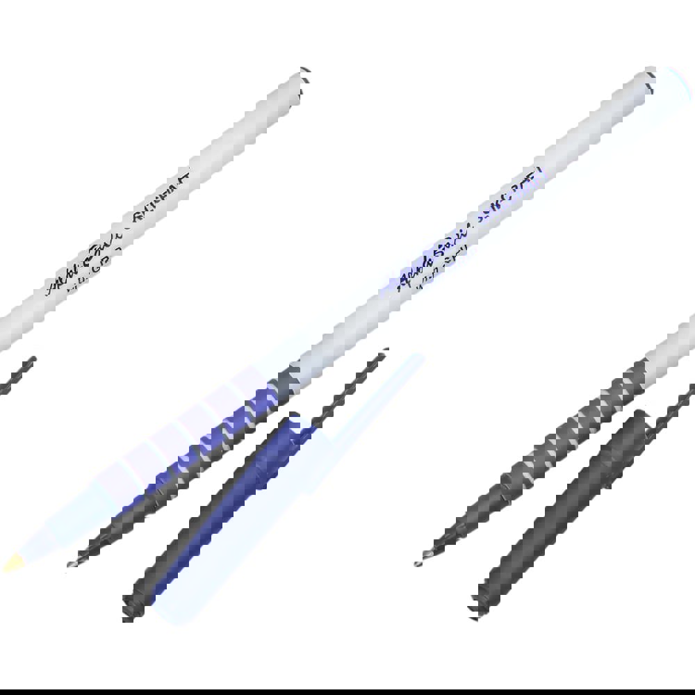 Ball Point Pen: 1 mm Tip, Blue Ink