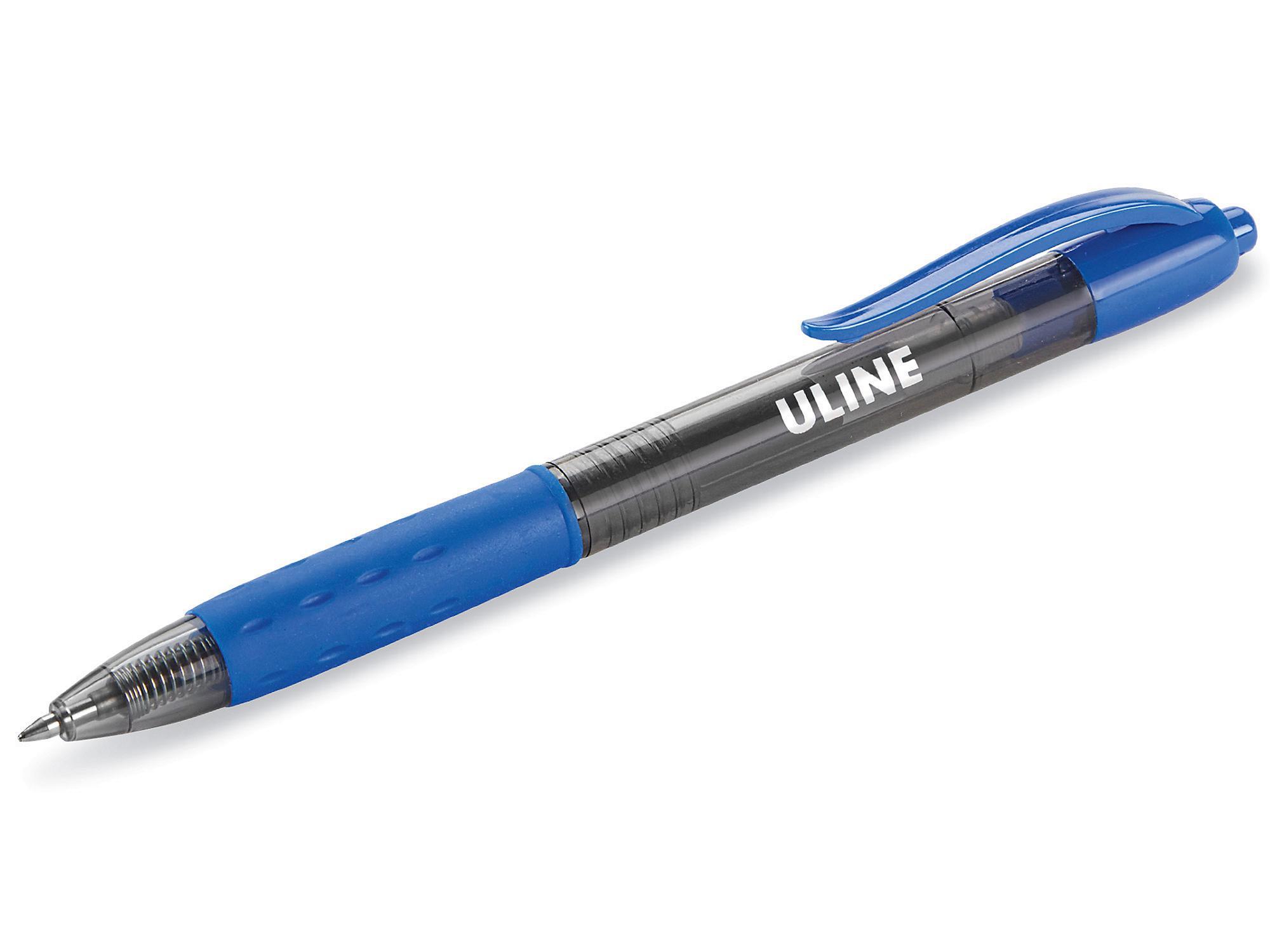 Retractable Pen: Medium Tip, Blue Ink
