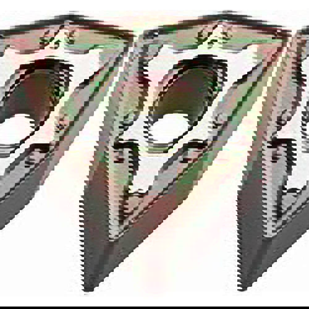 Turning Inserts; Relief Angle: 0.000 ; Corner Radius (mm): 1.20 ; Corner Radius (Decimal Inch): 0.0472 ; Included Angle: 80.00 ; Manufacturer Grade: ACP35M ; Coating/Finish: CVD
