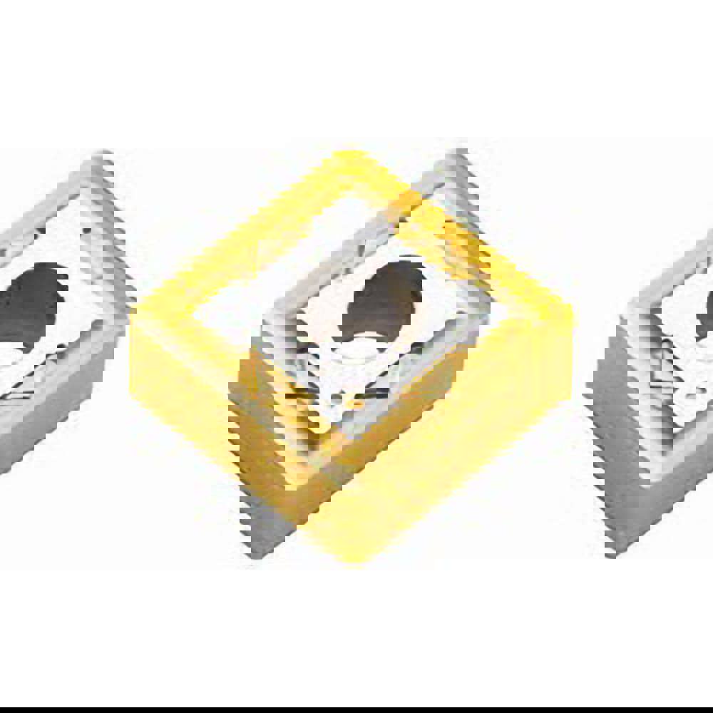 Turning Inserts; Relief Angle: 0.000 ; Corner Radius (mm): 0.80 ; Corner Radius (Decimal Inch): 0.0315 ; Included Angle: 90.00 ; Manufacturer Grade: ACS15M ; Coating/Finish: PVD