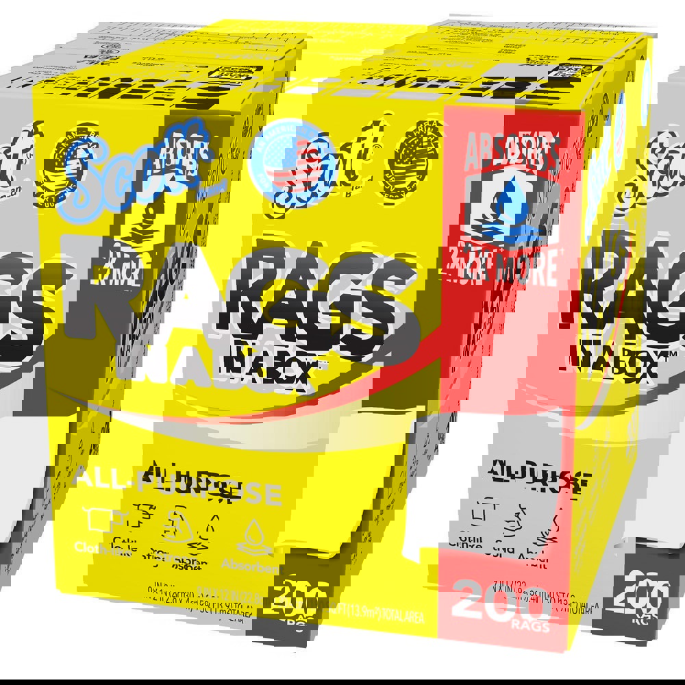 Rags In A Box, All-Purpose Towels, 9