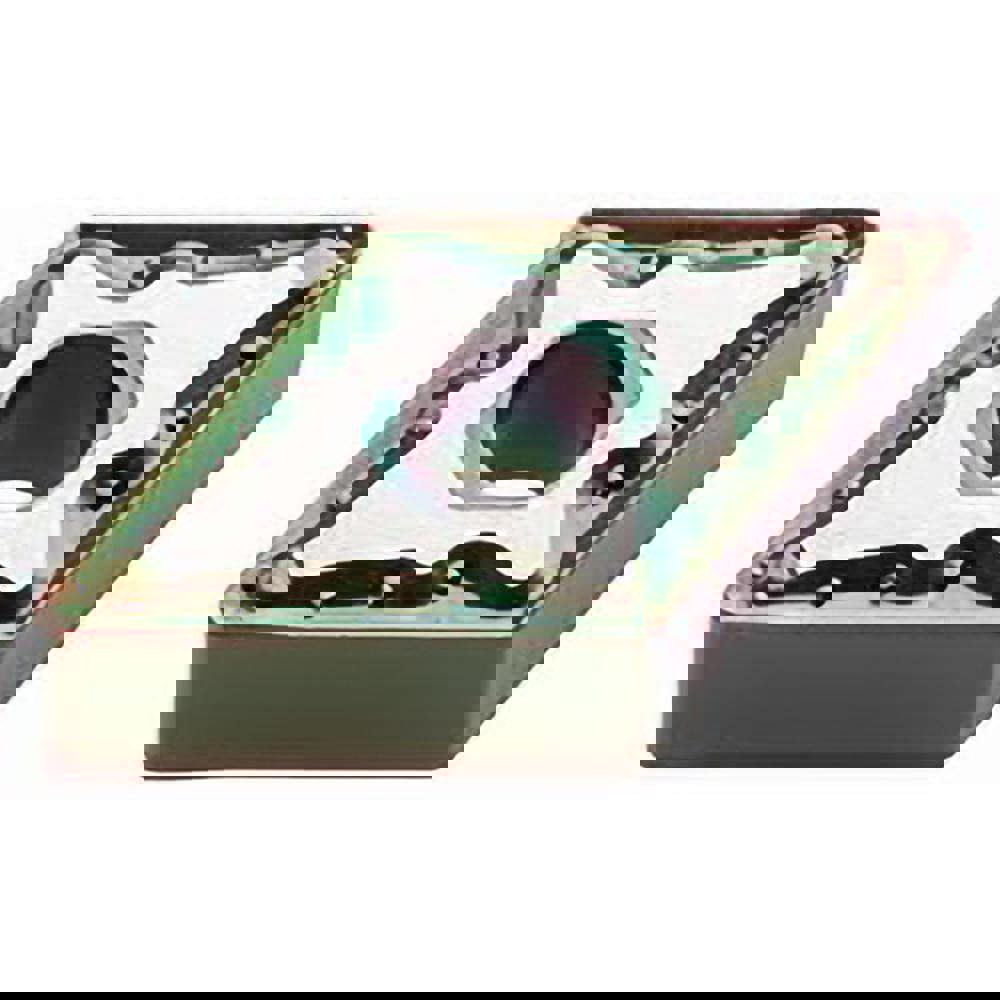 Turning Inserts; Relief Angle: 0.000 ; Corner Radius (mm): 0.80 ; Corner Radius (Decimal Inch): 0.0315 ; Included Angle: 55.00 ; Manufacturer Grade: ACP35M ; Coating/Finish: CVD