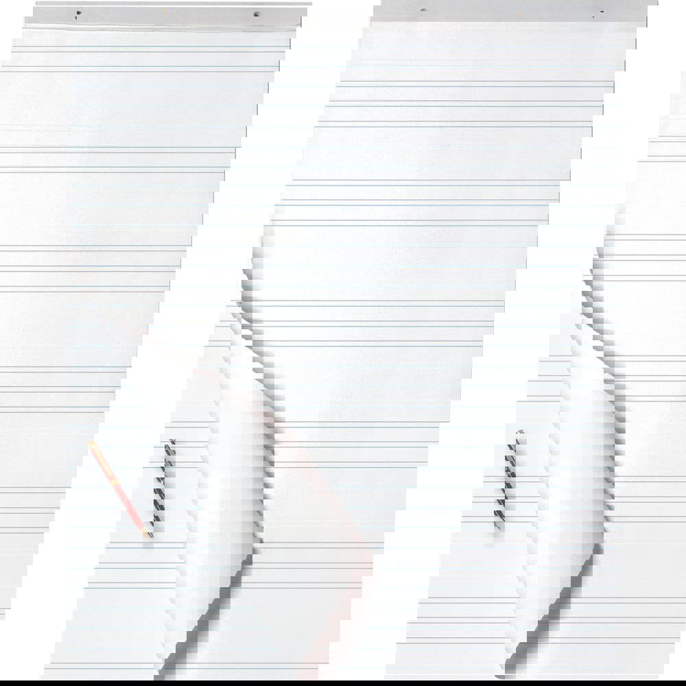 EASEL PAD, RULED, WHITE, 27