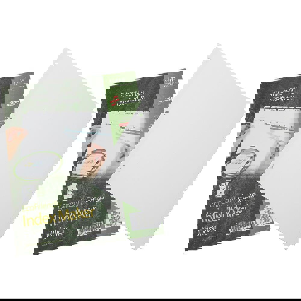 Tabs, Indexes & Dividers; UNSPSC Code: 44122018