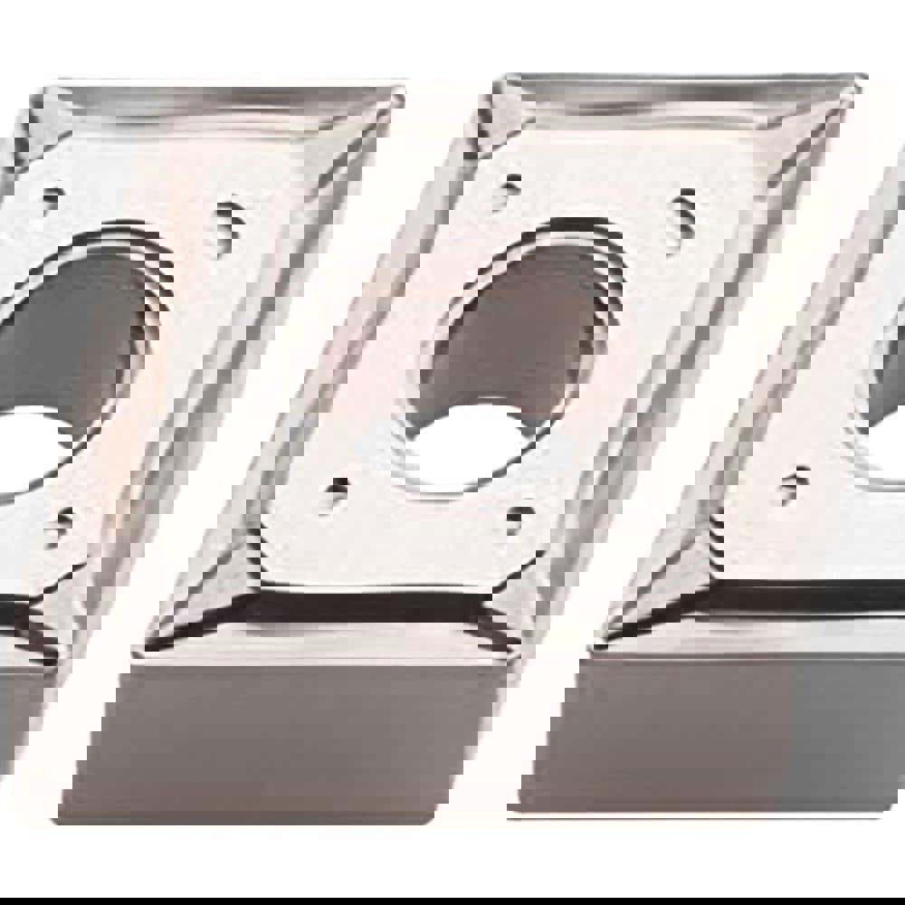 Turning Inserts; Relief Angle: 0.000 ; Corner Radius (mm): 0.80 ; Corner Radius (Decimal Inch): 0.0315 ; Included Angle: 80.00 ; Manufacturer Grade: ATP15M ; Coating/Finish: Cermet