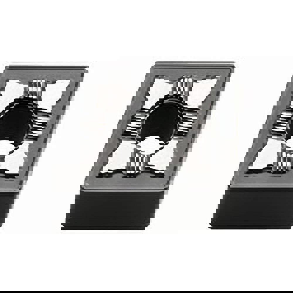 Turning Inserts; Relief Angle: 0.000 ; Corner Radius (mm): 0.80 ; Corner Radius (Decimal Inch): 0.0315 ; Included Angle: 80.00 ; Manufacturer Grade: ACP15K ; Coating/Finish: CVD